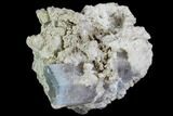 Aquamarine/Morganite Crystals in Albite Crystal Matrix - Pakistan #111364-1
